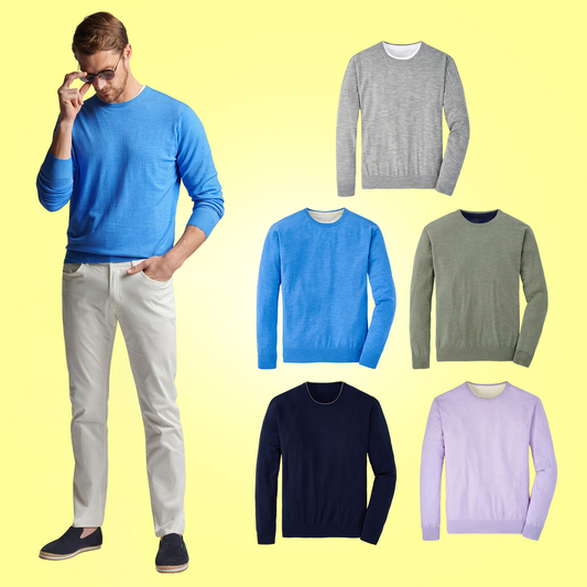 Stylish Designer Wool Raglan Sweater for Men Custom Logo Knitted Pullover With Round Neck Winter Fashion