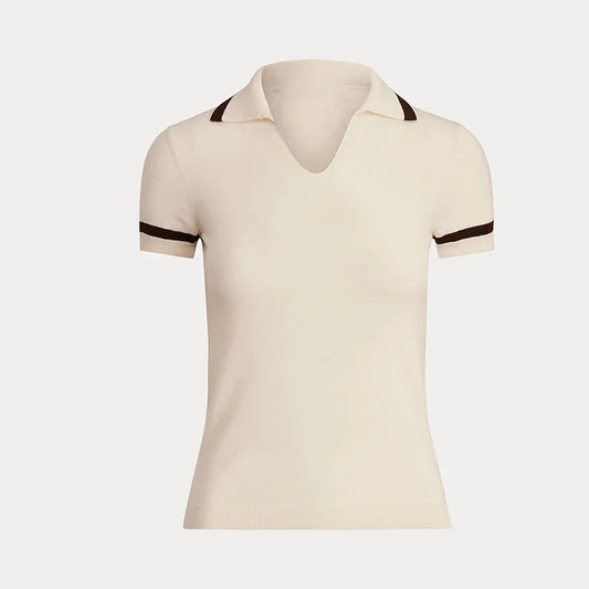 Bulk Custom High Quality New Arrive Summer Quick Dry Polo Women Lady Short Sleeve Shirt Polo for Women with Logo Embroidery - Manufacturer Qiandao