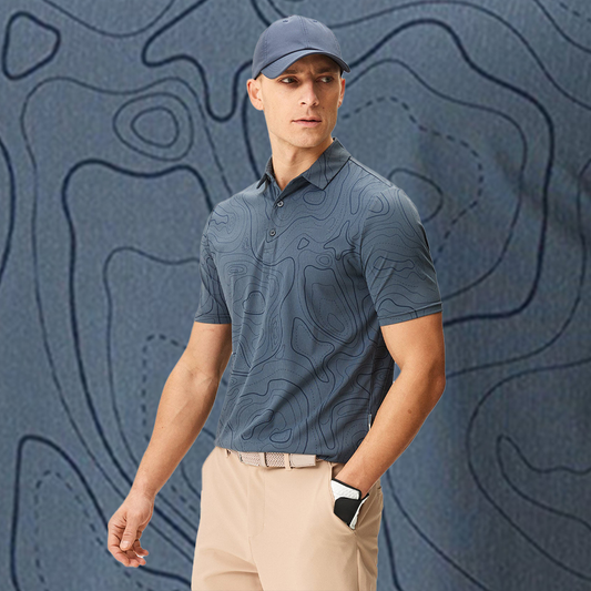 Designs Logos Casual Loose Fit Regular Anti-shrink Print Vintage Knitted Sporting Light Soild Color Golf Polo Shirts