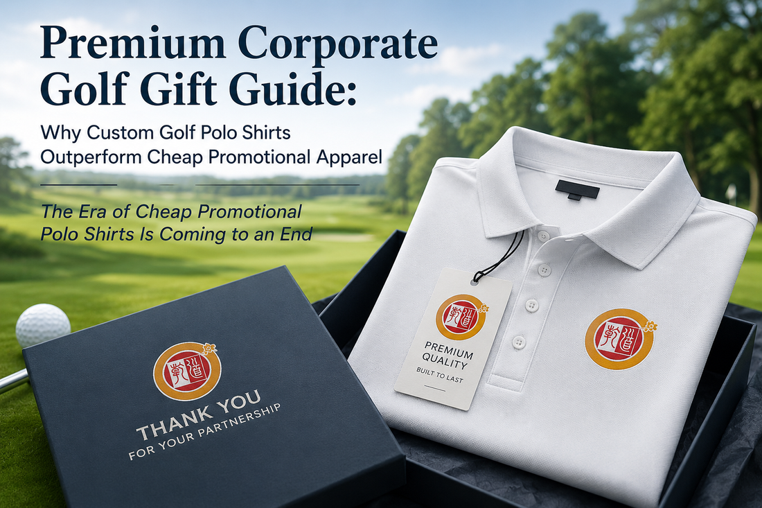 Premium Corporate Golf Gift Guide: Why Custom Golf Polo Shirts Outperform Cheap Promotional Apparel