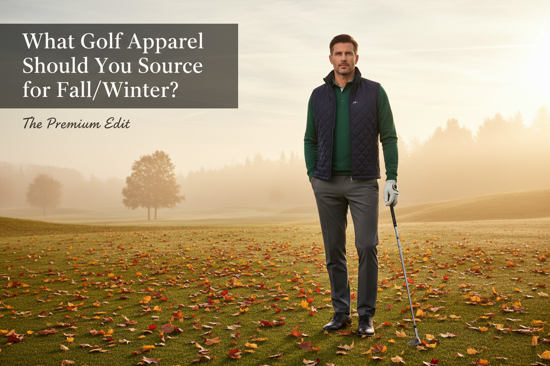 What Golf Apparel Should You Source for Fall/Winter? A Sourcing &amp; Product Development Guide for Golf Brands