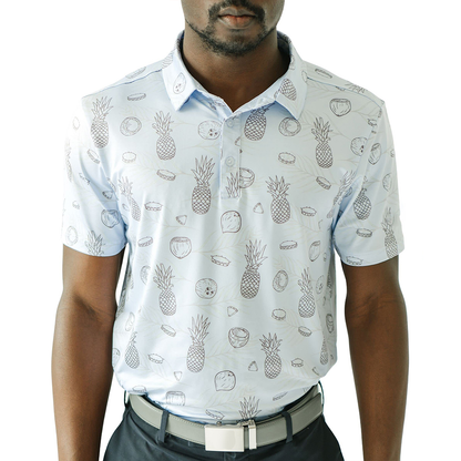 OEM/ODM Luxury Manufacturer Nylon Spandex Fashion Mens Custom Embroidered Polo Shirt Golf Clothes for Men