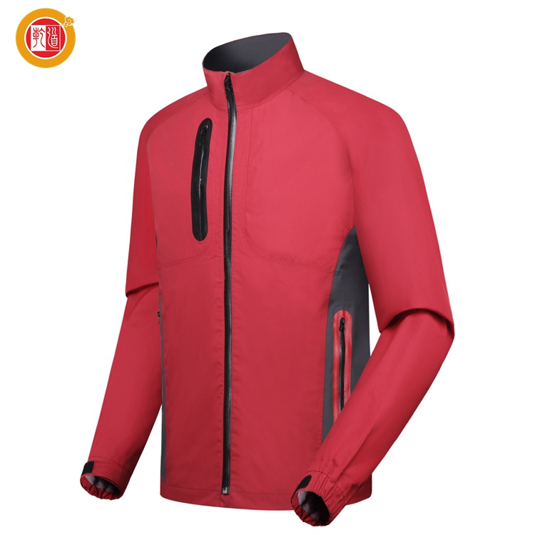 Custom Waterproof Windbreaker Hiding Coat Plus Size Outdoor Red Golf Activewear Jackets Winter Clothes for Men