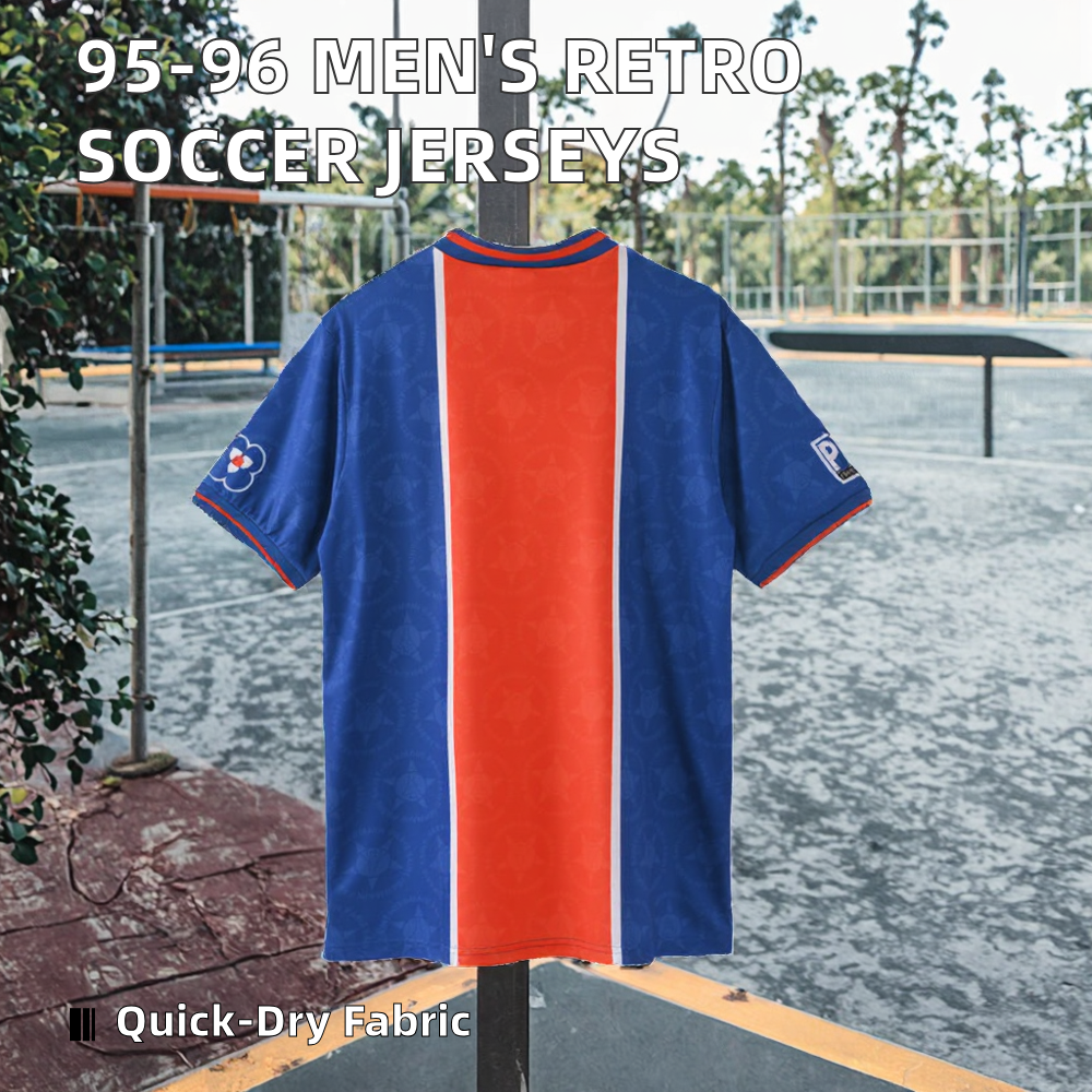 Custom High Quality Men's Retro Football Jerseys Home and Away Sports Wear Wholesale Price for Soccer Players