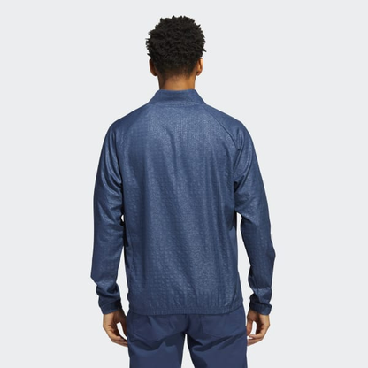 Custom 3d Logo Printing Emed Hoodie 1/4 Quarter Zip Collar Long Sleeve Golf Pullover Sweatshirts