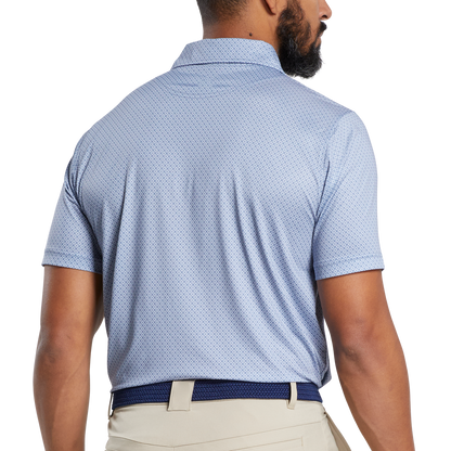 Design Performance 80% Polyester 20% Spandex High Quality White Button Down Short Sleeve for Polo Golf Shirt Sporty Print Style