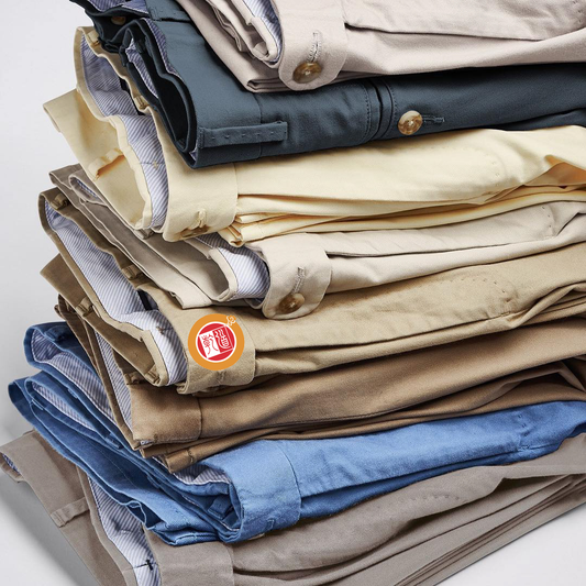 Custom-made solid-color men's high-quality slim-fit long pants, men's tapered twill cloth pants, casual golf pants