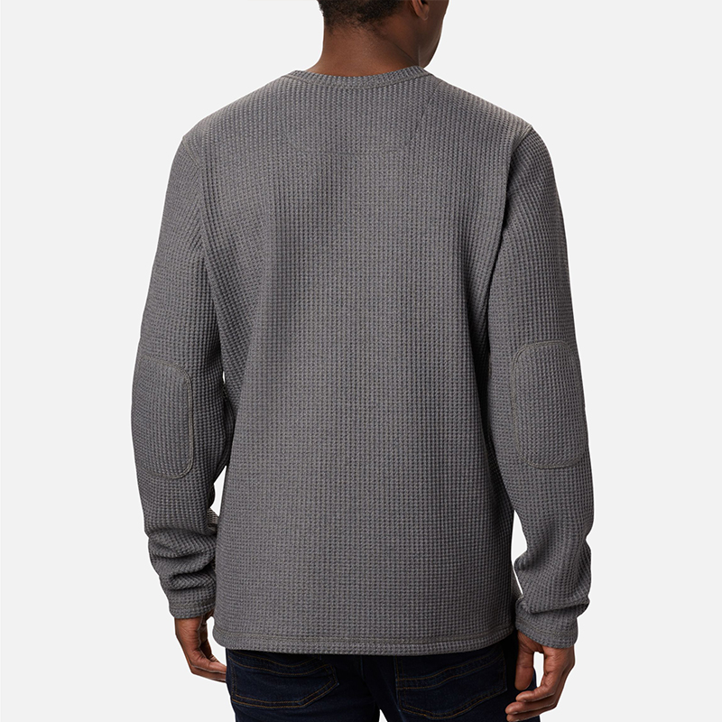 Custom High Collar Long Sleeve Casual Mens Loose Fit Knit Sweater