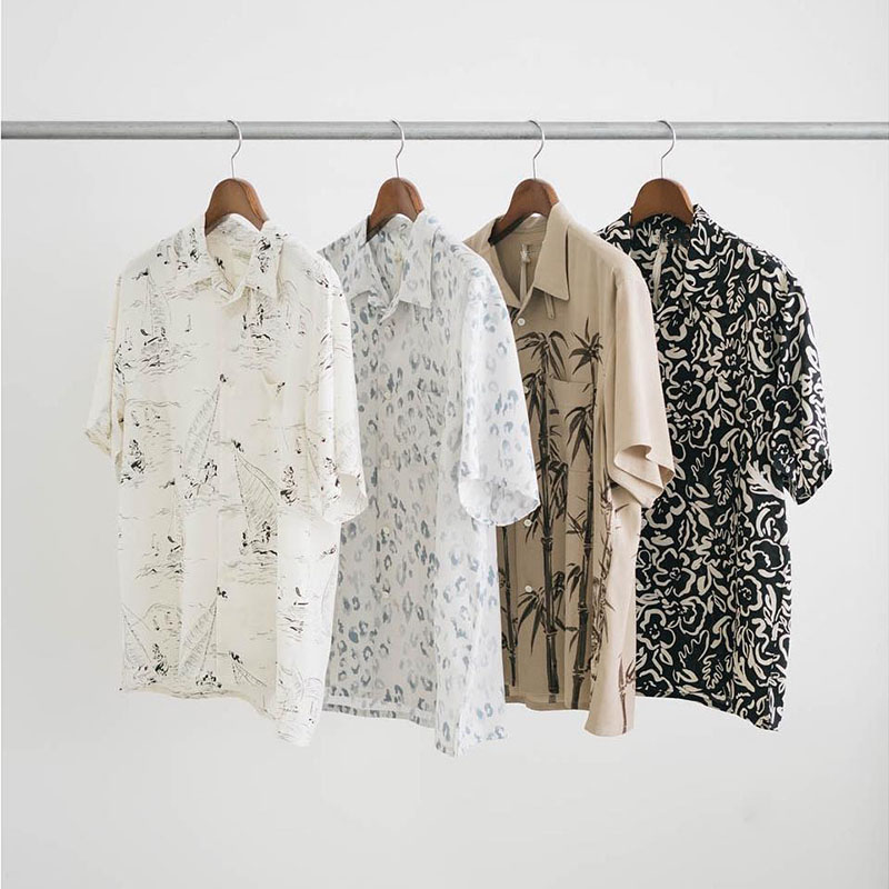 Custom Summer Vintage Casual Hawaiian Beach Shirt Chinese Linen Quick Dry Slim Fit Sublimation Printed Anti-Wrinkle Breathable