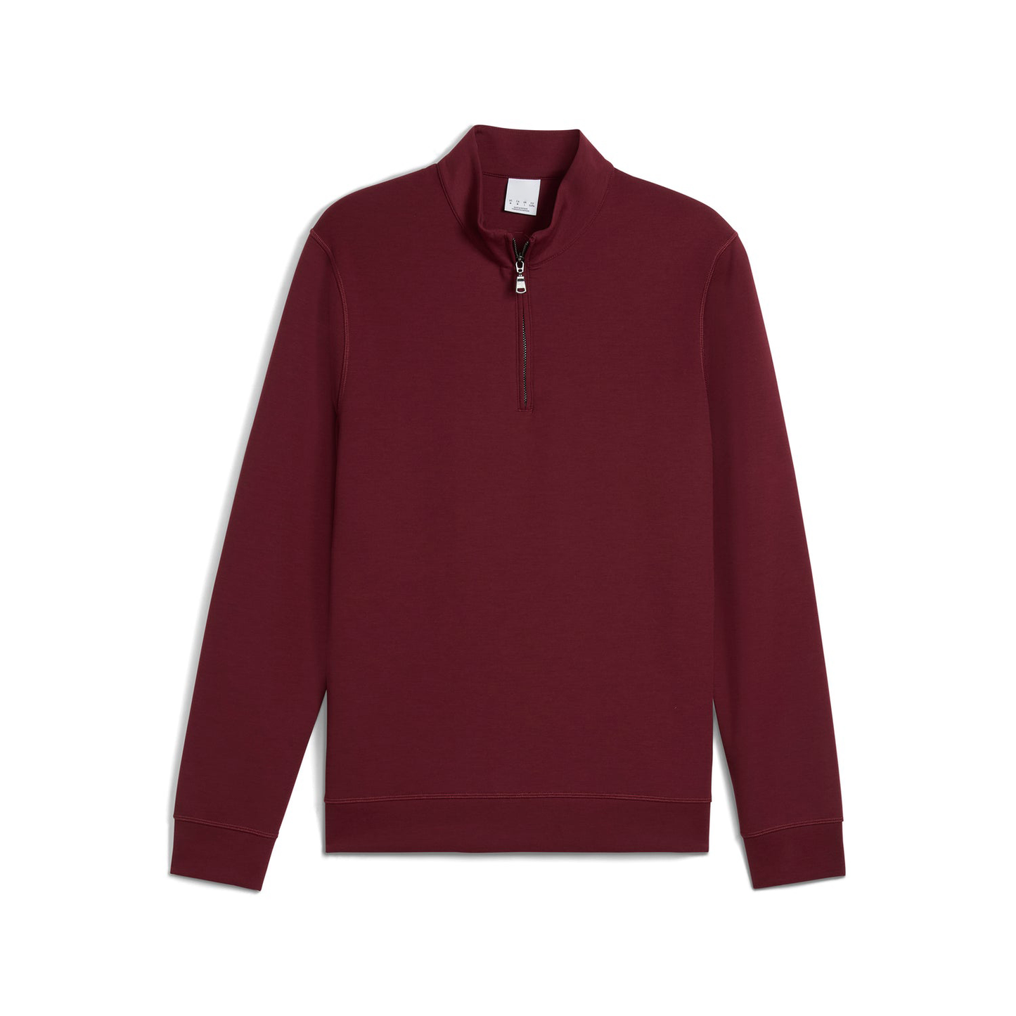 Custom Spandex Polyester Men Lightweight Ruby Shimmer 1/4 Zip Pullover Golf Athletic Quarter Zip Sweatshirt