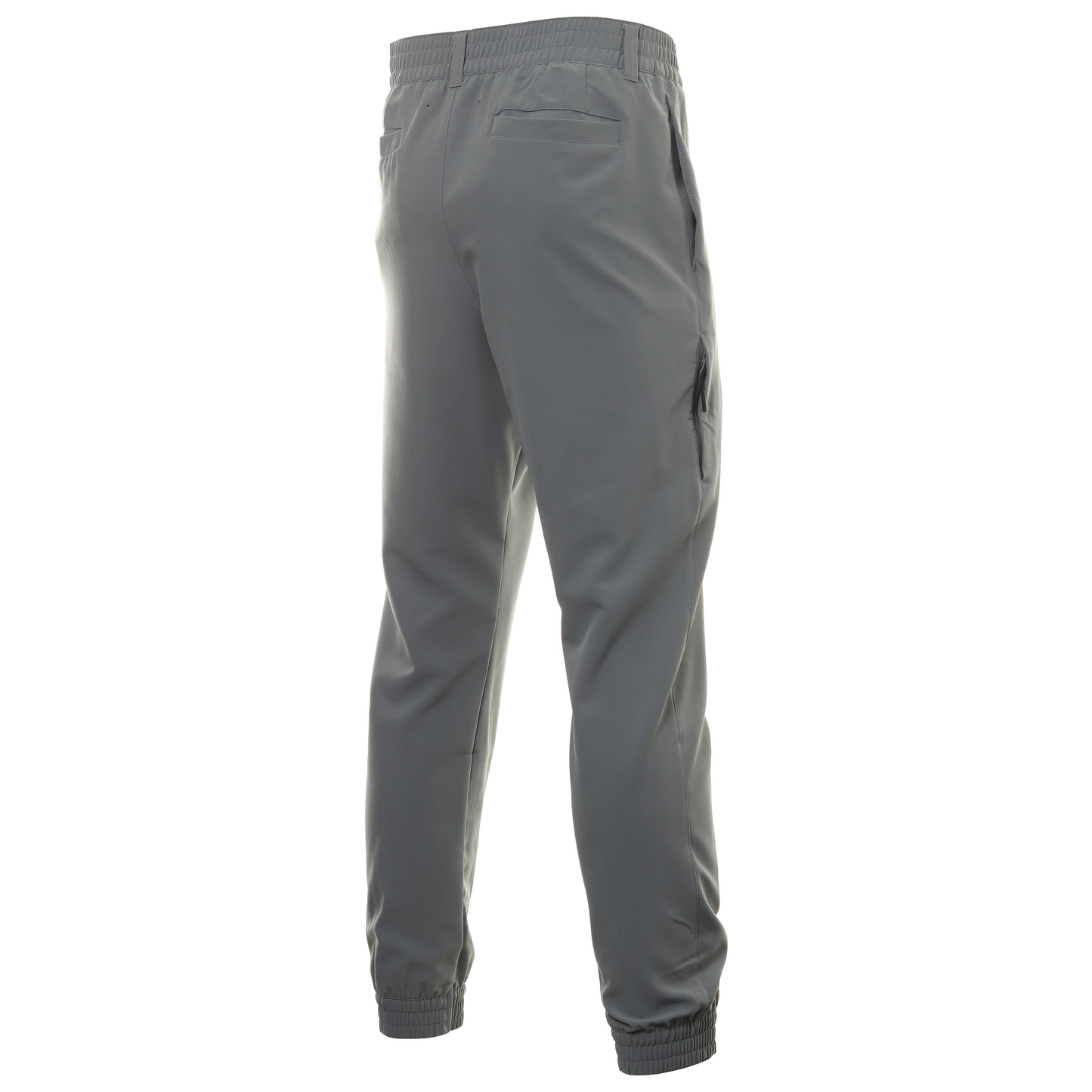Wholesale men's high-quality branded woven body-shaping solid-color sport golf long pants with side pockets