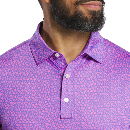 Classic Fit 4 Way Stretch Moisture Wicking Performance for Polo Shirt Design Pattern Print Golf Wear Custom Logo Jersey Fabric