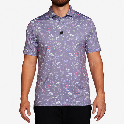Custom logo 94% Polyester 6 % Spandex 4 Way Stretch Dry Fit comfort Upf 50 Outdoor Sports Golf t Shirts Golf Polo Shirts for Men