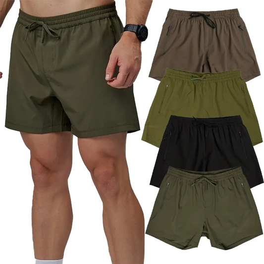 Custom-made men's shorts, quick-drying, breathable, suitable for sports training, jogging, cycling and running, made of polyester