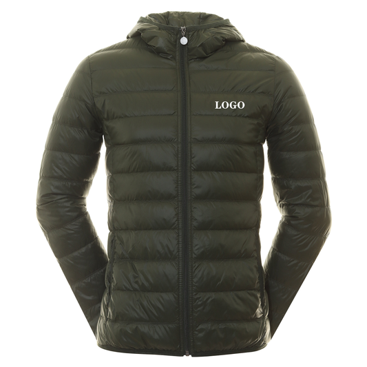 Oem Custom logo High Quality Performance Sport Athletic Casual Full Zip Lightweight Golf Mens Winter Jackets With Hoddie