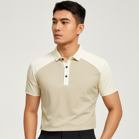 Custom Logo 100% Polyester Seamless Polo Shirts Breathable Anti-Wrinkle Embroidered with Button Decoration Solid Print Patterns