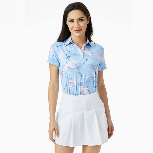 High Quality Manufacturer Breathable Moisture Wicking Athletic Quick Dry Slim Fit Sports Top for Golf Women Polo Shirt