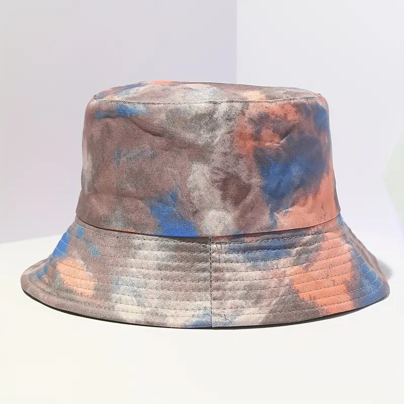 Custom logo bucket hats, cotton fisherman hats with heat transfer printed images, custom cotton bucket hats