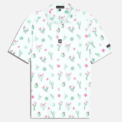 Men's Slim Fit Quick Dry Golf for Polo Shirts Breathable Moisture Wicking Knit Tshirts with Custom Embroidered Allover Printing