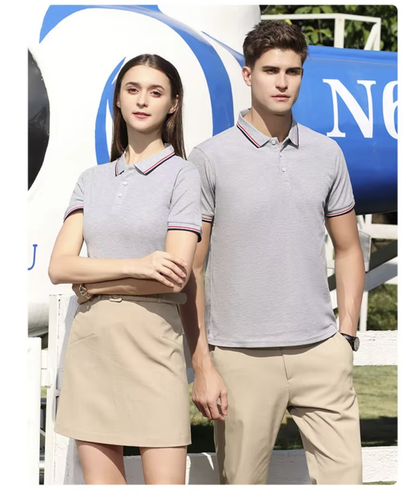 OEM/ODM Custom Logo Embroidery 100% Polyester Short Sleeve Slim Summer Plain Blank Golf Polo Shirts for Men