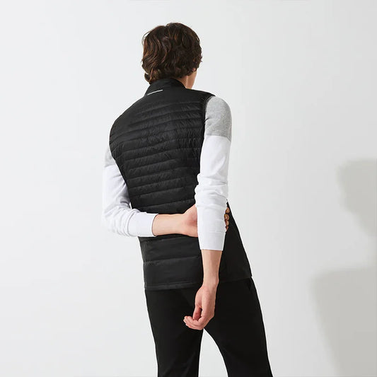 Bulk Custom Men's winter sports quilted double-sided vests, with customized colors, outerwear, high-neck sweaters and regular vests with Logo Embroidery - Manufacturer Qiandao