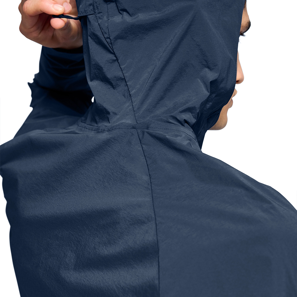 Custom Performance 100% Polyester Waterproof Windbreaker Sports Running Golf Rain Lightweight Luxury Jacket Men