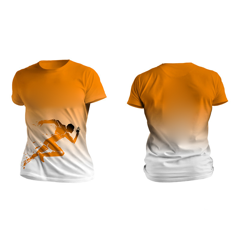 Manufacturer Running T Shirt Design logo Print Sports Competition Gym T-Shirt Mens Tennis Badminton Volleyball Custom t Shirt