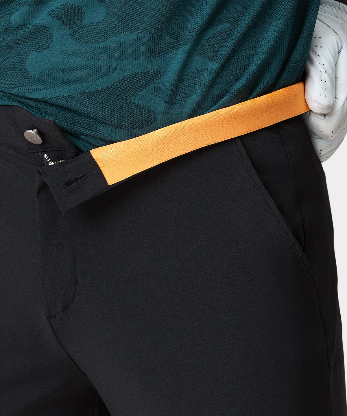 Customized luxurious, breathable, high-quality and high-performance sports golf pants with four-way stretch, quick-drying and body-hugging features made by sublimation printing