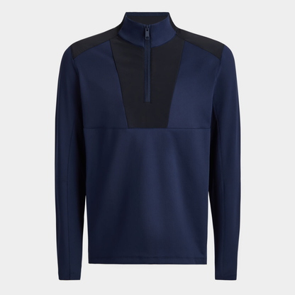 OEM Custom High Quality Men's Long Sleeve Solid Sweatshirt Half Zip Man Golf Sport Pullover