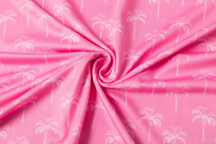 Pink Coconut Tree Polo Shirt - Antimicrobial Quick Dry Slim Fit for Men