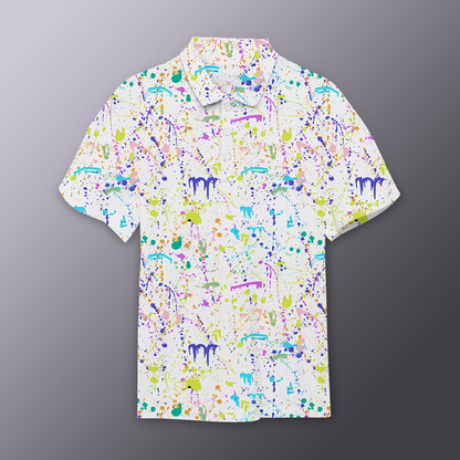 Oem Moisture Wicking Digital Print Knit Athletic Spoiler Custom Embroidery Logo Unisex Oversized T-shirt Golf Polos