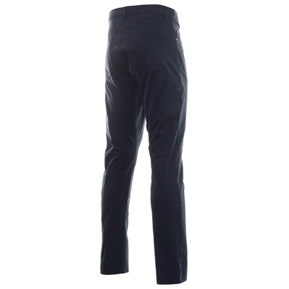 OEM sublimated high-quality knitted body-hugging sportswear, solid-color golf pants with side pockets for men's long pants