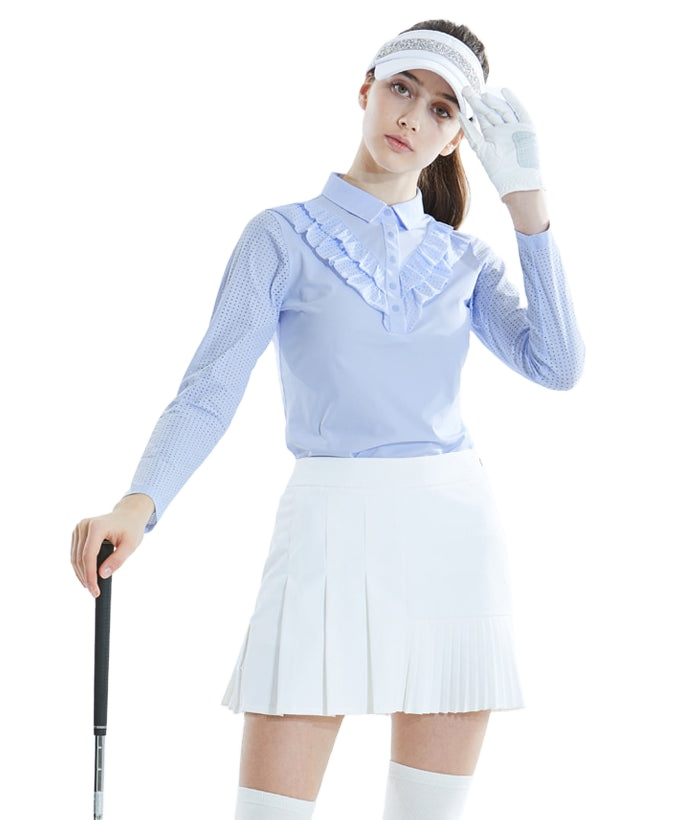Custom Logo Cotton Womens Ladies Women Golf Outfit t Shirt Womens Golf Polo Shirts