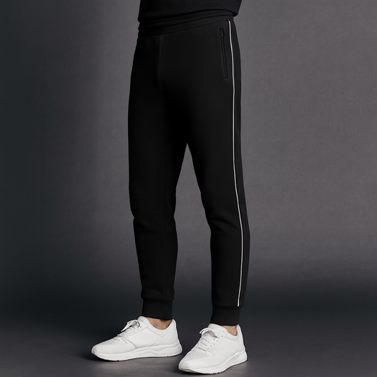 OEM outdoor men's golf jogging pants with pockets, body-hugging and elastic jogging pants, suitable for running, traveling and working. Men's golf pants