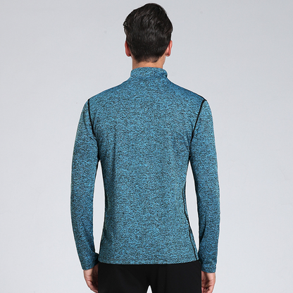 OEM Custom Comfortable Men's Plain Dyed Digital Printing Sport 1/4 Quarter Zip Neck Golf Pullover Sweatshirt