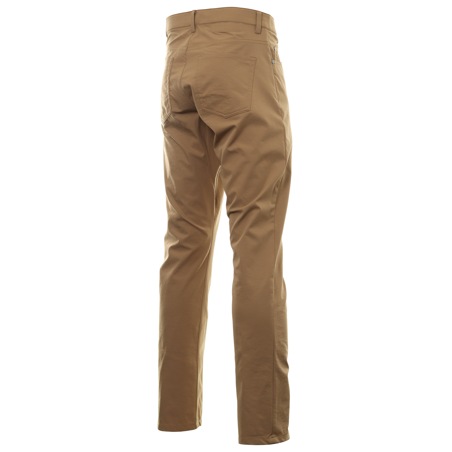 OEM sublimated high-quality knitted body-hugging sportswear, solid-color golf pants with side pockets for men's long pants