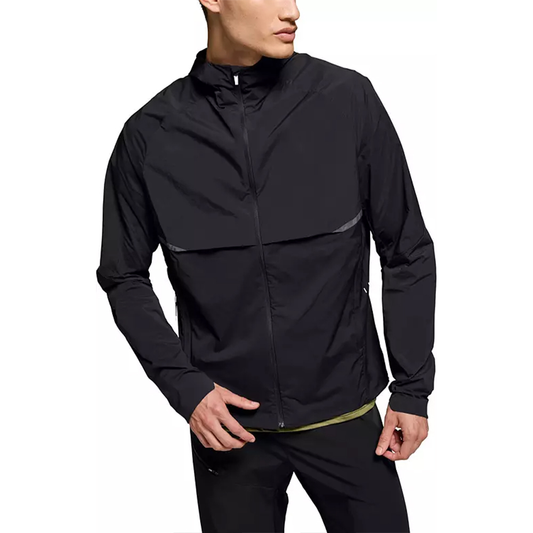 Custom Plus Size Fashion Soft Lightweight Outdoor Sport Print Performance Anorak Windbreaker Jacket