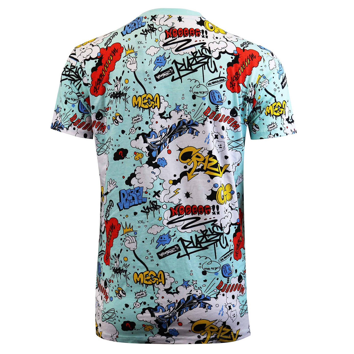 Custom Logo Graphic Print Pattern Full Allover Oversize Street Wear Anime t Shirts for Men