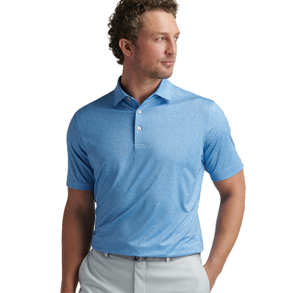 Custom Logo Men's Luxury Performance Quick Dry Slim Fit Moisture Wicking Knit Spf Golf Shirt Polos