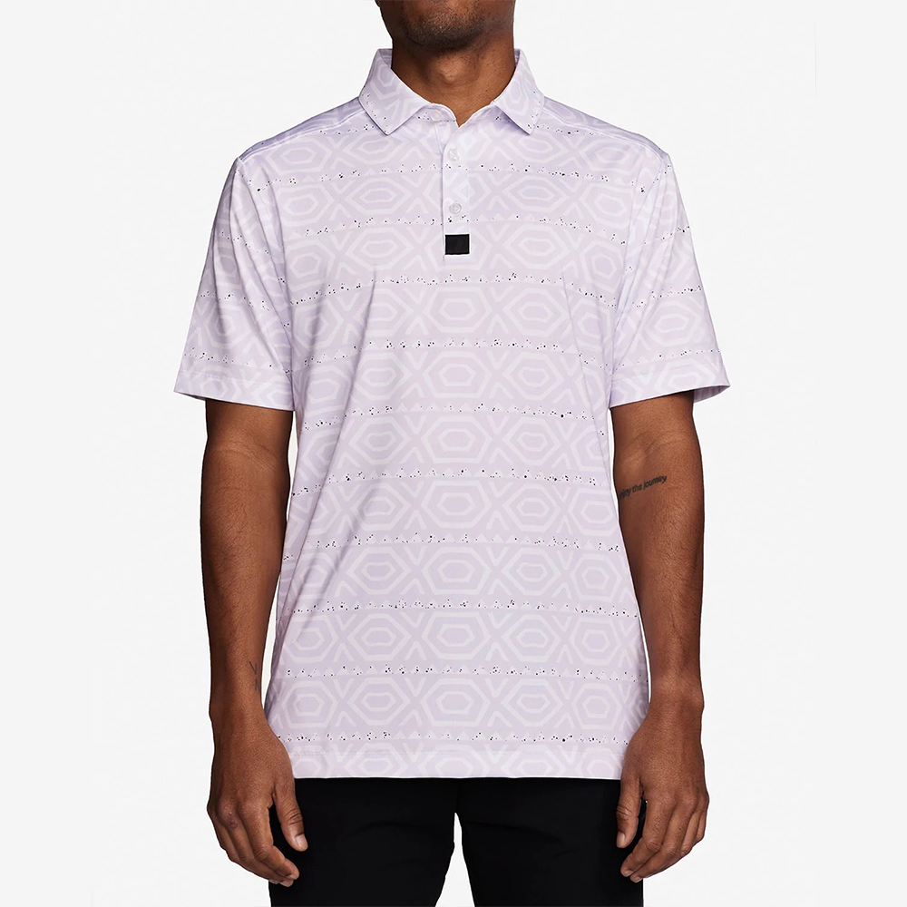 Custom Uniform T Shirts With Logo Design Soft Luxury Short Sleeve Knit Golf Polo Blade Collar Golf Shirt