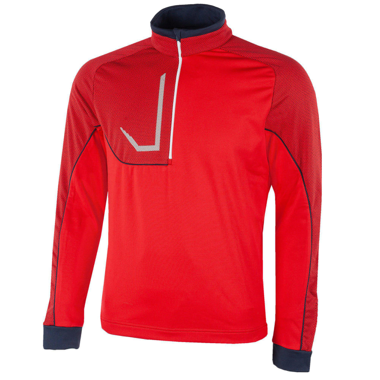 Custom logo Quick Dry Slim Fit Knit Quarter Zip Hoodie Cotton Polyester Spandex Golf Jumper Bamboo Pullover Athletic Sweatshirt