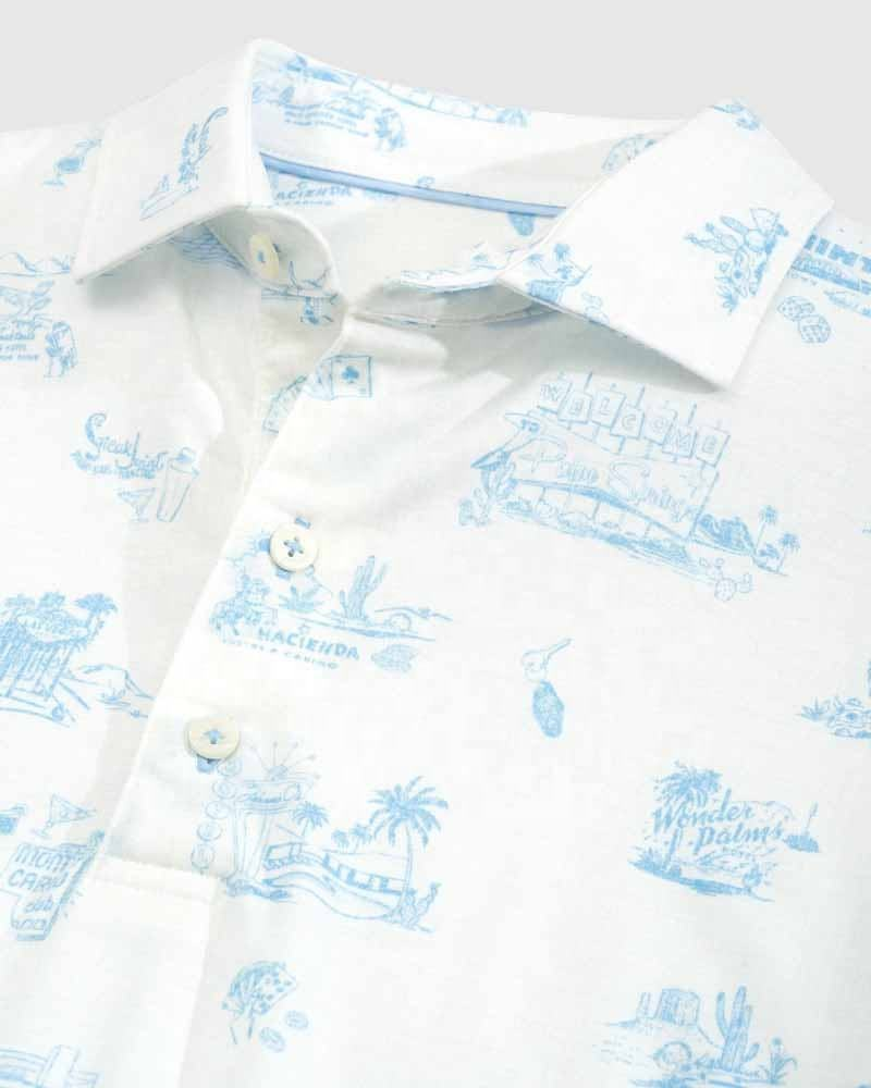 High Quality Men's Slim Fit Workout for Polo Shirts Quick Dry Custom Cricket Jersey Print Golf Wear Made From Hemp or Bamboo