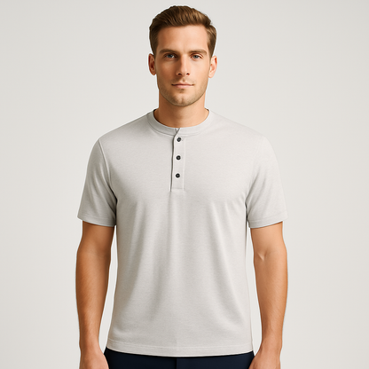 Custom Designer High Quality Pima Cotton Sport Short Sleeve O-Neck Plain 3 Button Blade Collar Golf Shirt for Men