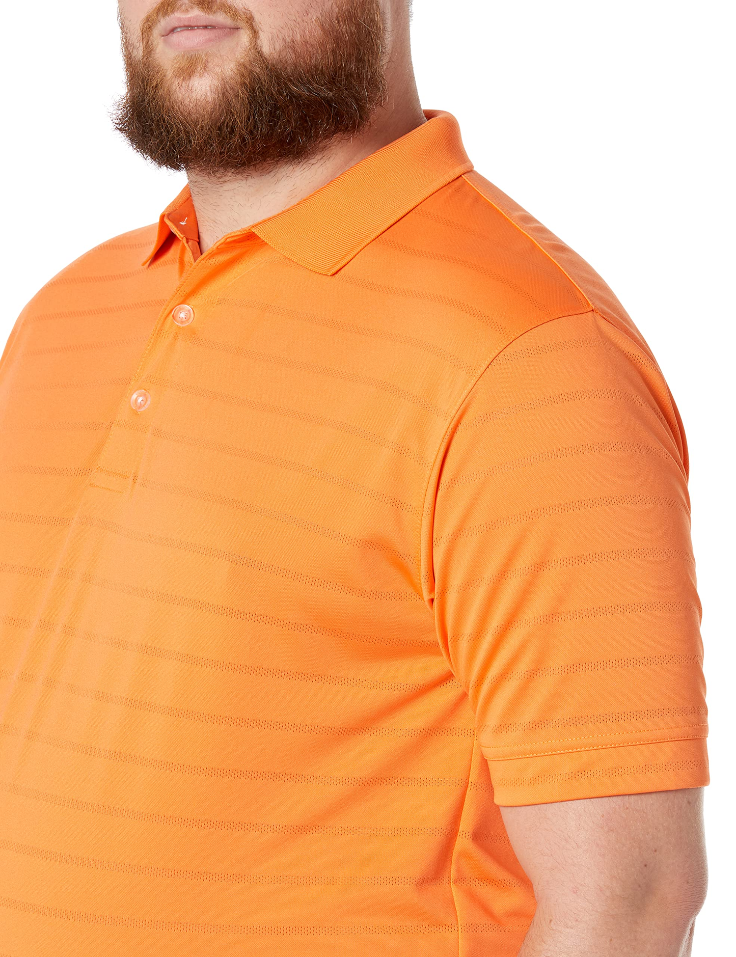 Men's Short Sleeve Performance for Tencel Modal for Polo Golf Shirt Custom Logo Breathable 100% Polyester Striped Knitted Fabric