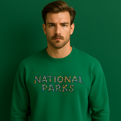 Custom Crew Neck Sweatshirt 100% Cotton Plain High Quality Color Embroidered Pullover Sweatshirt