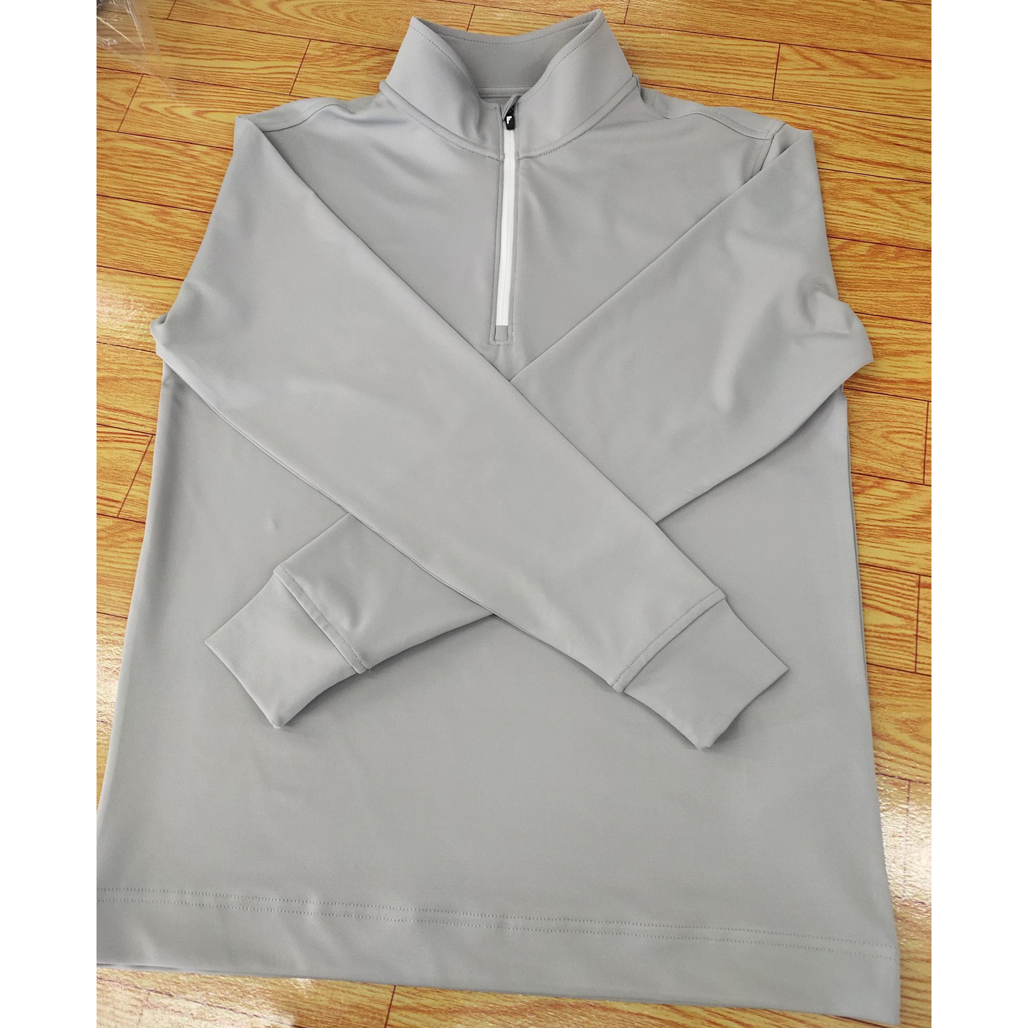 High Quality Custom Men's Half Zip Neck Pullover Sweatshirt Golf Clothing for Winter with Digital Print Quarter Zip Design