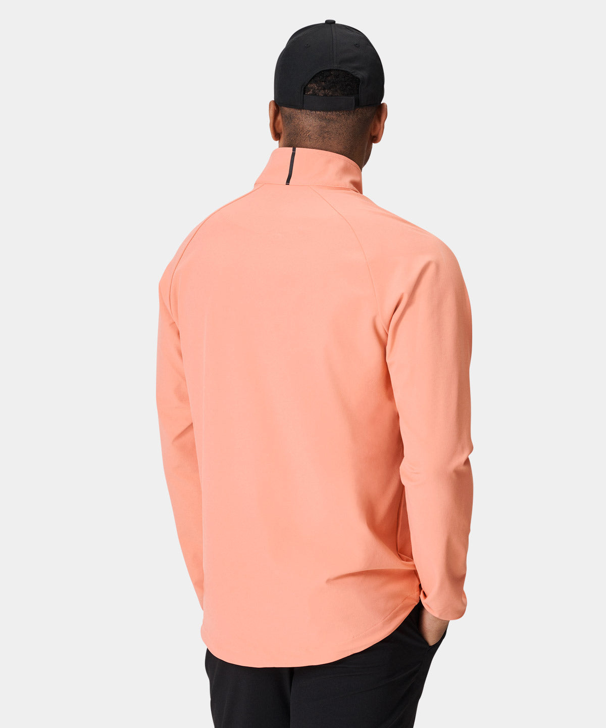 Custom logo Lightweight Waterproof Windbreaker Athletic Sport 4-way Stretch Golf Jacket for Men