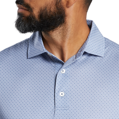 Design Performance 80% Polyester 20% Spandex High Quality White Button Down Short Sleeve for Polo Golf Shirt Sporty Print Style