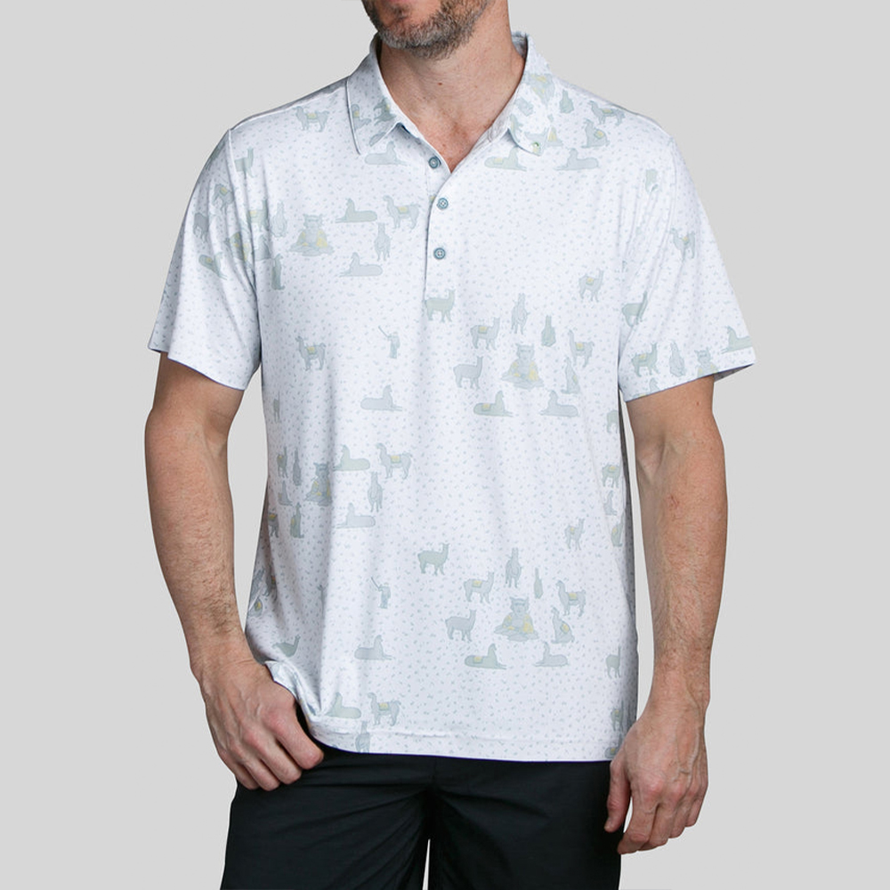 OEM Embroidered Luxury 94% Polyester 6 % Spandex Aboriginal Polo Shirts Custom logo Golf Clothing