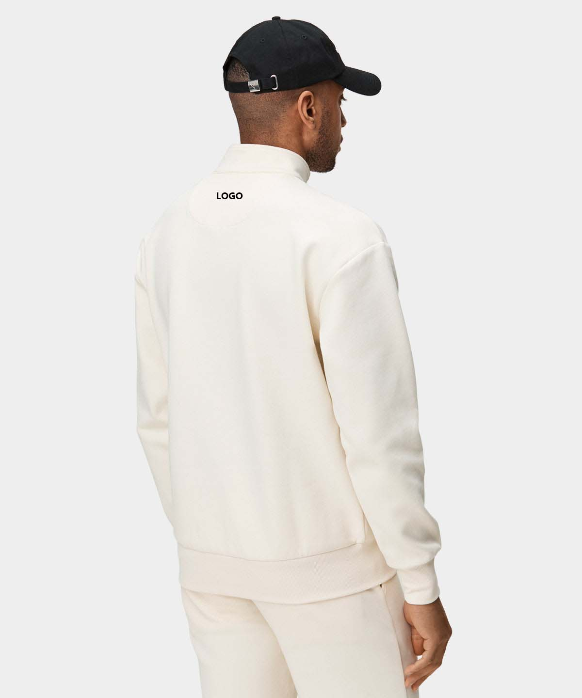 OEM Custom Logo Print Cotton Polyester Long Sleeve Men Fashion Pullover Plain Sweatshirt Streetwear Clothing